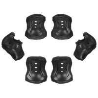 Защита роликовая, размер S, цвет чёрный