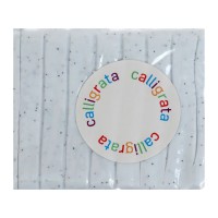 Полимерная глина 50гр "Calligrata"  Эффект камня - снежный мрамор CL-501
