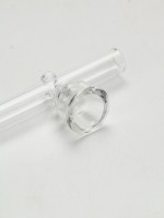 Трубка для курения из стекла, 10 х 2.8 х 1.7 см