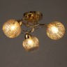Светильник потолочный BayerLux «Эрион» 3×Е27, 40 Вт, золото 50×50×24 см