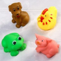 Набор игрушек для игры в ванне «Друзья 2», 8 шт, цвет МИКС