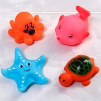 Набор игрушек для игры в ванне «Друзья 2», 8 шт, цвет МИКС