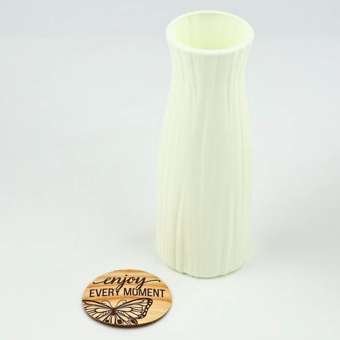 Ваза для цветов с подставкой «Enjoy», 22 х 7,5 см