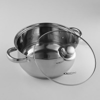 Набор кастрюль «Гретта», 2 предмета: 2,2 л; 3,2 л, капсульное дно