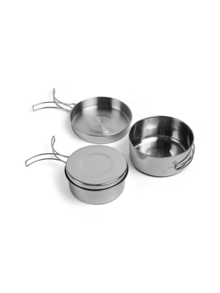 Подарочный набор посуды для похода «В поход» maclay, 4 предмета