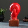 Копилка "Боксерская перчатка" красное золото, 15х12х24см