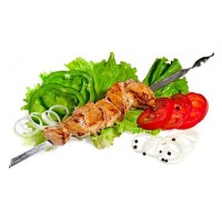 Шампур угловой 41 × 1 см, толщина 1 мм