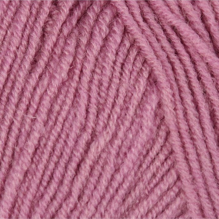 Пряжа "Lanagold fine" 49% шерсть, 51% акрил 390м/100гр (28 сух. роза)