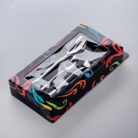 Набор столовый «Торжество», 18 предметов, (М18), в картонной коробке ВИТРИНА (НД), цвет серебряный