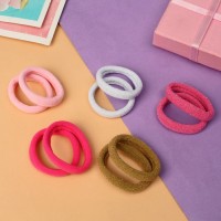 Резинка для волос "Синди" (набор 10 шт) блеск акварель, 4,5 см