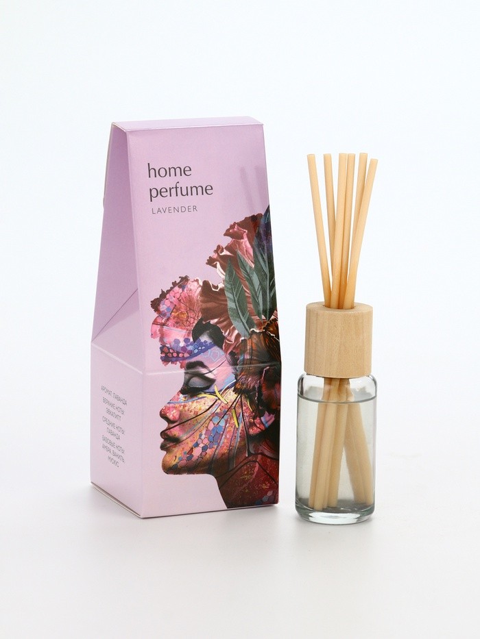 Диффузор ароматический Home perfume, аромат лаванда, 30 мл.