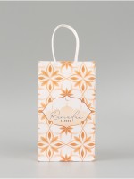 Пакет подарочный крафтовый «Рамадан», Ramadan kareem, 12×21×9 см