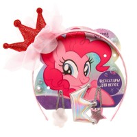 Набор аксессуаров для волос "Пинки Пай": ободок, заколки 3шт., My Little Pony