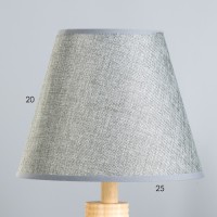 Настольная лампа "Аютаж" E27 40Вт серый 25х25х42,5 см RISALUX