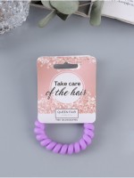 Резинка для волос пружинка "Матовая" микс