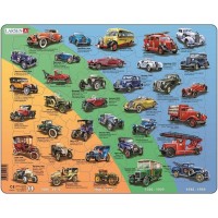 Пазл «История автомобилей», 30 деталей (HL8)