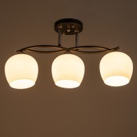 Люстра "Алтера" 3хЕ27 40Вт чёрный 42х21х27 см BayerLux