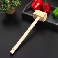 Молоток для мяса Доляна «Берёзовый», 28 см