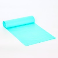 Мешки для мусора в рулоне ПСД 100 л, бирюзовые, 18 мкм 10 шт. 65×90 см