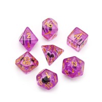Набор кубиков для ДнД «Аметист», 7 шт.