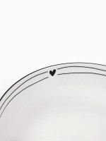 Тарелка суповая керамическая «С любовью», d=20 см, 1000 мл, ручная работа