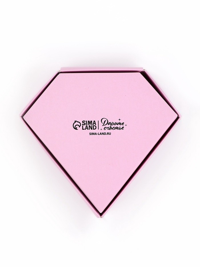 Коробка подарочная под бижутерию «Лавандовая, тиснение», 10 х 9 х 3.5 см