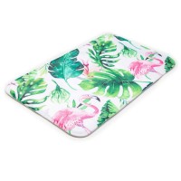 Коврики для ванной и туалета Доляна «Фламинго», 2 шт., 40×43 см, 43×73 см