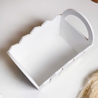 Подарочный ящик «Мария», 25×16×17 см, МДФ, белый