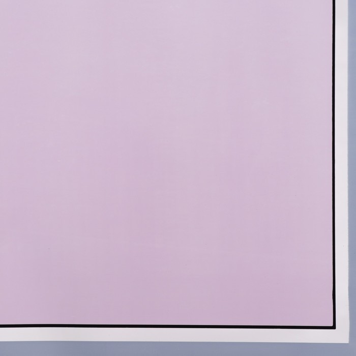 Пленка для цветов и букетов, матовая, розовый, 58×58 см