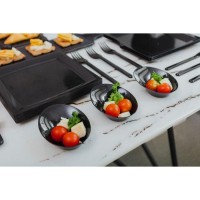 Форма одноразовая «Содо», 50 мл, 9,5 см, цвет чёрный