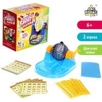 Настольная игра для детей на везение «Бинго мания», 35 двусторонних карточек, от 2 игроков, 6+