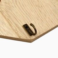 Ключница настенная «Хорошо быть дома», цвет белый, 20 х 14 см