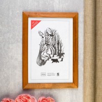 Фоторамка 40х50 см (2501) дерево (пластиковый экран)