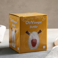 Бутыль 2 в 1 для соусов и масла «Фьюжн. Птица», 350/30 мл, 12×10×11 см