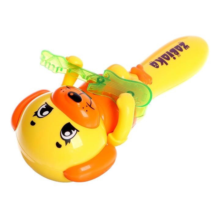 Музыкальная игрушка «Милый щенок», звук, свет, жёлтый Музыкальная игрушка «Милый щенок», звук, свет, жёлтый