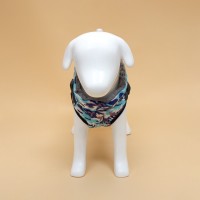 Куртка для собак со шлейкой, размер 2XL ( ДС 45 см, ОШ 40 см, ОГ 58 см), камуфляжная