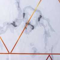 Штора для ванной Доляна «Мрамор» с люверсами, 180×180 см