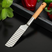 Нож для фигурной нарезки Доляна «Валдай», нержавеющая сталь