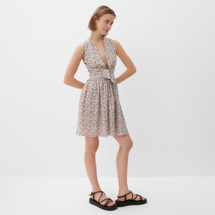 Платье женское MINAKU: Enjoy цвет белый, р-р 42 Платье женское MINAKU: Enjoy цвет белый, р-р 42