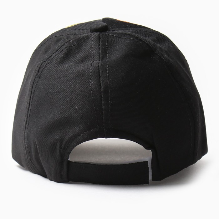 Кепка детская MINAKU "Смайл", цв. черный, р-р 44-46 Кепка детская MINAKU "Смайл", цв. черный, р-р 44-46