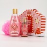 Подарочный набор новогодний «Чудес в Новом году», гель для душа, мочалка и мист, URAL LAB