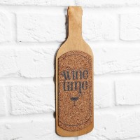 Органайзер настенный с пробкой "Wine time"