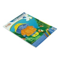 Бумага для рисования А4, 40 листов, блок 160 г/м²