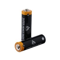 Батарейка солевая Luazon Super Heavy Duty, АА, R6, блистер, 2 штуки