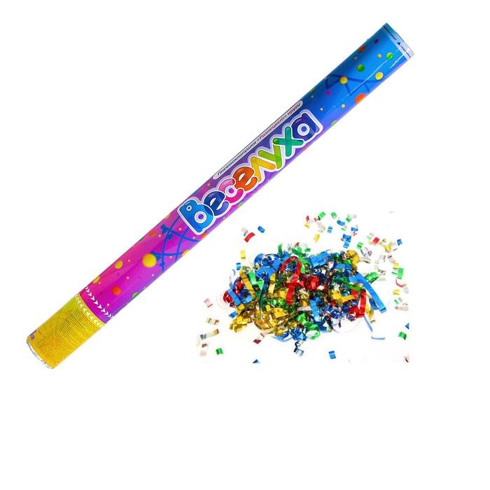 Пневмохлопушка «Разноцвет», круги, 60 см