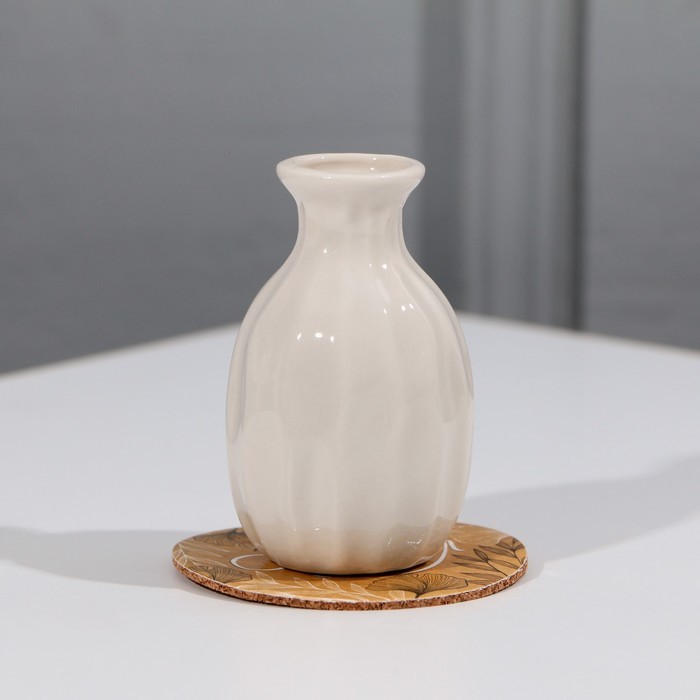 Ваза для цветов и подставка «Любви, счастья», 8 х 7 х 6 см.