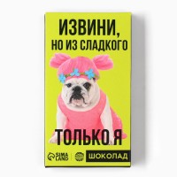Шоколад молочный «Из сладкого только я», 27 г.