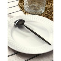 Ложка столовая Magistro «Фолк», h=21 см, цвет чёрный