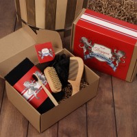 Набор подарочный «Этель. Настоящему мужчине», полотенце, щётка, расчёска