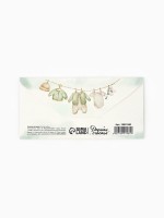 Конверт для денег «С рождением чуда», 16.5×8 см